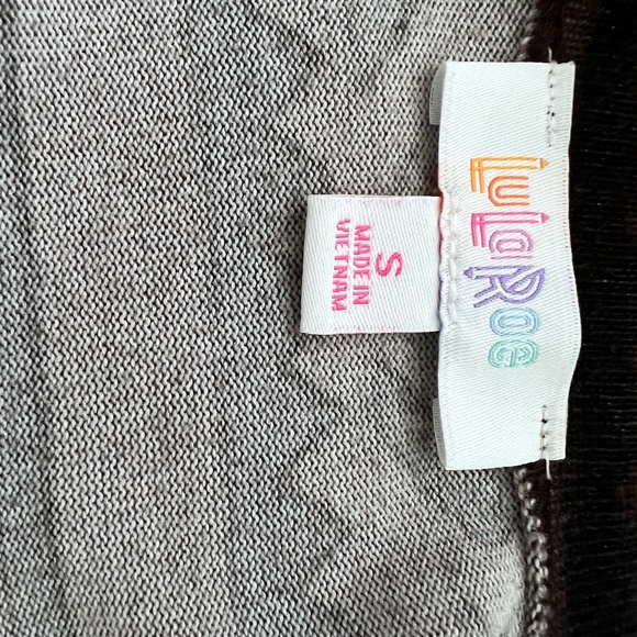 LuLaRoe Caroline Cardigan -S - Brown and Black - Picture 5 of 5